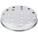 An American Metalcraft round aluminum pizza pan with holes in it.