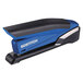 A close up of a blue and black Bostitch PaperPro inPOWER stapler.