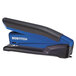 A close-up of a blue and black Bostitch PaperPro stapler.