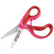 A close up of Westcott Ergo Jr. kids scissors with a bent handle.
