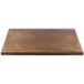 A BFM Seating wooden rectangular table top with an Autumn Ash finish.