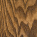 A close up of a BFM Seating Autumn Ash veneer wood grain table top.