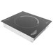 A black and white Vollrath Mirage Series drop in induction warmer.