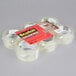 3M Scotch Clear Commercial Grade Packaging Tape in a package with three rolls, one with a red 3M label.
