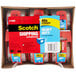 A blue box of 3M Scotch heavy-duty packaging tape with white text on it.
