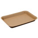 A Solut brown rectangular tray with a lid.