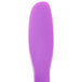 A purple plastic sandwich spreader with a white background.
