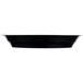 A black rectangular Fineline ReForm catering bowl.