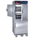 A stainless steel Cres Cor pass-through rethermalization oven with four doors.