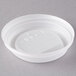 A white Eco-Products compostable plastic hot cup lid.