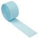 A roll of blue paper streamer.