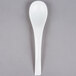 A white plastic Eco-Products serving spoon.