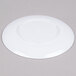 A white GET Milano melamine plate with a circular rim.