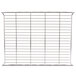 A metal grid with black lines on a white background.