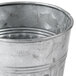 An American Metalcraft galvanized metal French fry cup with a handle.