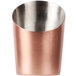 An American Metalcraft copper and silver french fry cup.