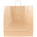 A brown Duro paper shopping bag with handles.