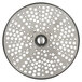 A Hobart Fine Cheese Grater Plate, a circular metal disc with holes.