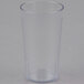 A case of 24 clear plastic Cambro tumblers.