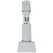 A grey plastic Unger SmartColor string mop holder with a white cap and handle.