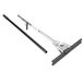 A black and silver Rubbermaid Cellulose Sponge Mop handle with a metal pipe.