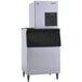 A white rectangular Hoshizaki air cooled ice machine with black accents.