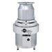 A stainless steel InSinkErator Short Body Commercial Garbage Disposer with a lid.
