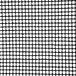 A black mesh screen with a white grid.
