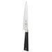 A Mercer Culinary Z&#252;M&#174; fillet knife with a black handle and white blade.