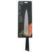 A Mercer Culinary Z&#252;M&#174; Forged Fillet Knife with a black handle in a package.