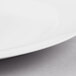 A Reserve by Libbey bone china oval platter with a white rim.