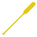 A yellow WNA Comet paddle stirrer with a handle.