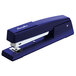 A blue Swingline stapler on a white background.