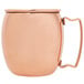 An Acopa copper Moscow Mule mug with a handle.