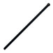 A long black stick with a flat end.