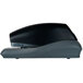 A black and grey Swingline Breeze stapler on a white surface.