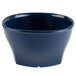 A navy blue Cambro insulated bowl with a white background.