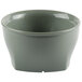 A grey Cambro insulated plastic bowl.