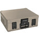 A beige metal FireKing SureSeal fire and water chest safe with two latches.