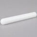 A white cylindrical Ateco plastic rolling pin.