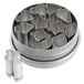 A round container of Ateco metal pastry cutters in various shapes.