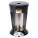 A black Bunn My Cafe single cup coffee maker with a clear lid.