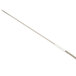 A long silver and white metal rod with a silver tip.
