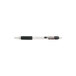 A Zebra Clear Barrel mechanical pencil with black and silver accents.