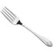 An Acopa Monaca stainless steel salad/dessert fork with a silver handle.