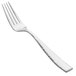 A Bon Chef stainless steel dinner fork with a curved silver handle.