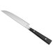 A Reed & Barton stainless steel carving knife with a black handle.