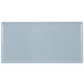 A light gray rectangular cast aluminum platter.