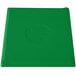 A green rectangular Tablecraft cooling platter.