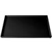 A black rectangular Tablecraft cooling tray.